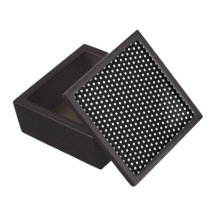 Black and White Polka Dot Pattern. Spotty. Premium Jewelry Boxes