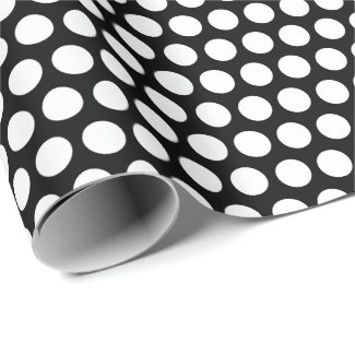 Black and White Polka Dots