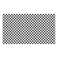 Black and white polka dots blank business cards. business card