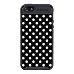 Black and White Polka Dots iPhone 5 Covers