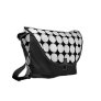 Black and White Polka Dots Messenger Bag