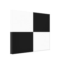 Black and White Rectangles canvas prints