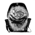 Black And White Rose Fine Art Commuter Bags
