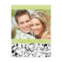 Black and White Save the Date photo postcards