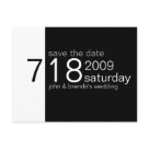 postcard - Your classy save the date postcard!