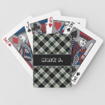 Black and White Scottish Playing Cards