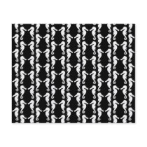 Black and White Seahorses Pattern. Flyers