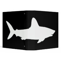 Black and White Shark binders