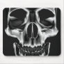 Black and White Skull Mousepad