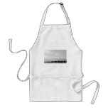 Black and White Sky Posts Apron