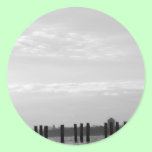 Black and White Sky Posts stickers