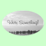 Black and White Sky Posts stickers