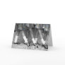 Black and White Soft Shoe Dancers Blank Card