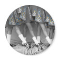 Black and White Soft Shoes Magnet