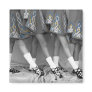 Black and White Soft Shoes Magnet Sq - Customized