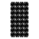 Black and White Spiral Swirl Pattern. Photo Cards