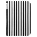 Black and White Stripes Kindle Covers