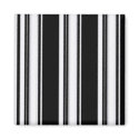 Black and White Stripes Magnet by emele2 Black and White Stripes Magnet