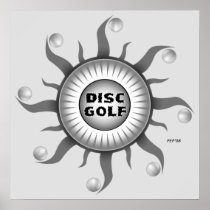 Black And White Sun Posters