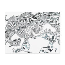 Black and White Swirl postcards by NixxysPicks Black and White Swirl postcards