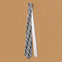 Black and White Tie