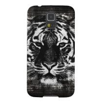 Black and White Tiger Vintage Galaxy Nexus Covers at Zazzle