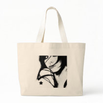 Black and White Tote bags by astatecutie03 Black and White Tote bags