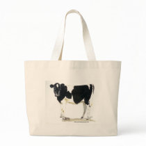 black and white tote bag