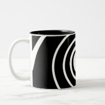 Black and White Twist. Mugs