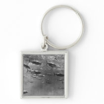 Black and White underwater photograph of Tunas Key Chain