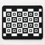 Black and White Vertigo Mouse Pads