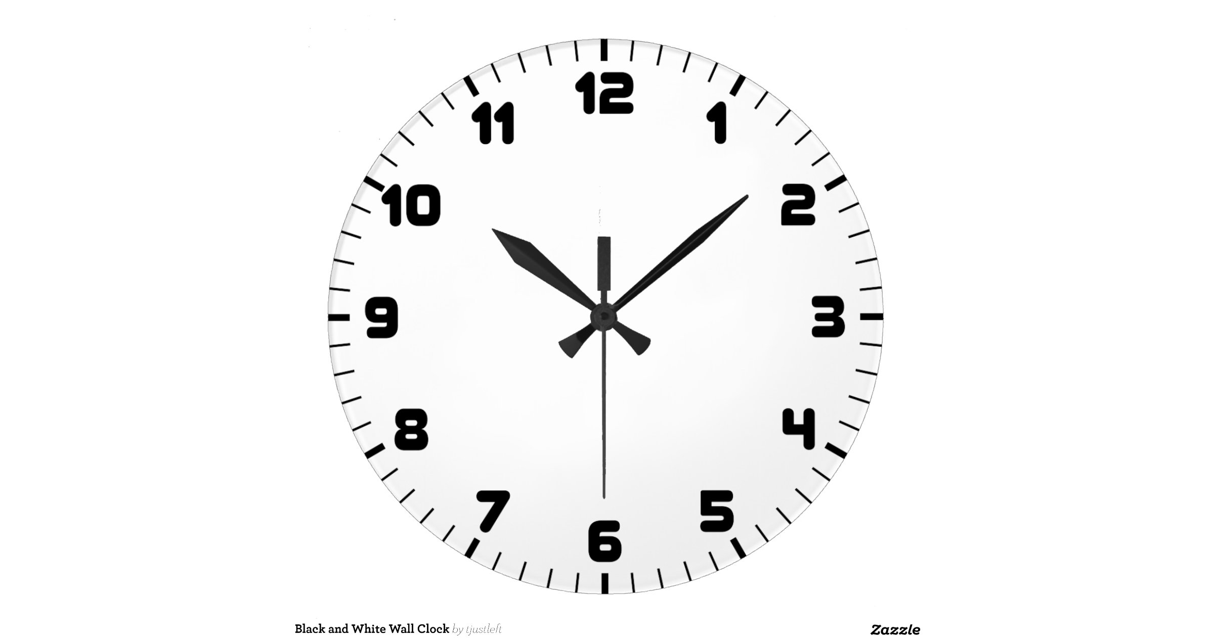 black_and_white_wall_clockrd5be06c436de46d5b54b0c3632d74f6b_fup13