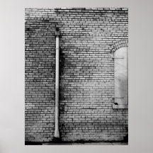 Black and White Wall Poster
