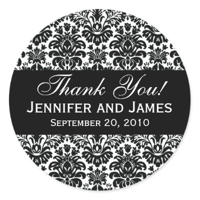 Black And White Designs For Weddings. Black and White Wedding Damask