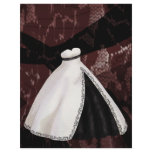 Black and White Wedding Gown Full Color Flyer