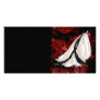 Black and White Wedding Gown Picture Card