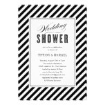 Black and White Wedding Shower Invitations