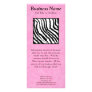 Black and White Zebra Print Pattern. Rack Card