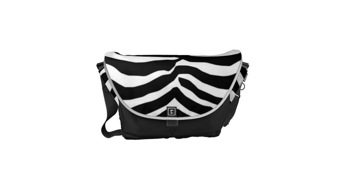 with strip purse Black zebra