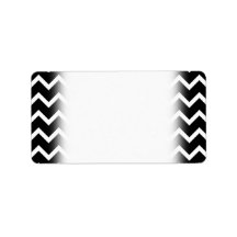 Black and White Zig Zag Pattern. Labels