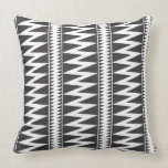 black and white zig zag stripes throw pillow pillows