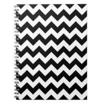 Black and White Zigzag notebooks