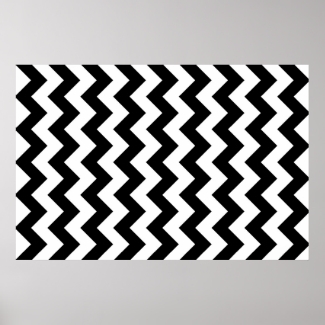 Black and White Zigzag