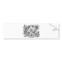 Black and Whte Fantasy.jpg Bumper Stickers
