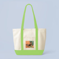 Black and Yellow Butterfly Accent Bag