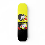 Black and Yellow Skateboard