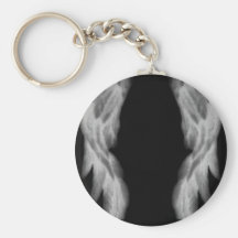 Black Angel Wings Key Chains