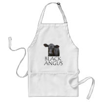 Black Angus Cow Aprons
