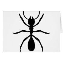 black ant greeting cards