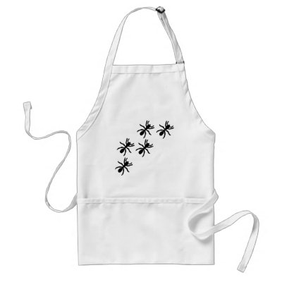 black ant trail apron by Tomaniac
